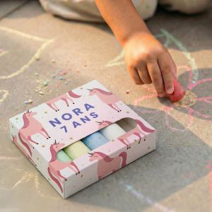 Craies de tableau personnalis&eacute; - 6 pi&egrave;ces