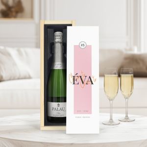 Coffret Palau Gazo Cava 750 ml - Couvercle imprim&eacute;