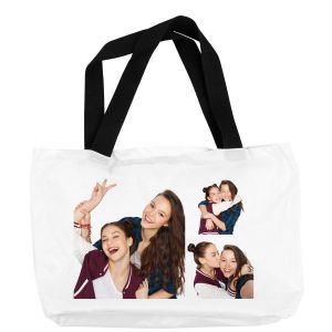 Sac cabas personnalis&eacute; - blanc
