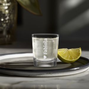 Verre &agrave; shot personnalis&eacute; (4 pi&egrave;ces)