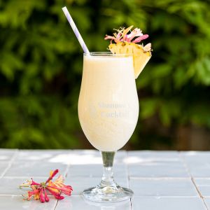 Verre &agrave; pina colada personnalis&eacute; - 4 pi&egrave;ces