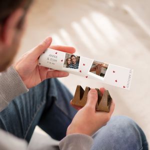 Toblerone personnalisé avec prénom et photo - M