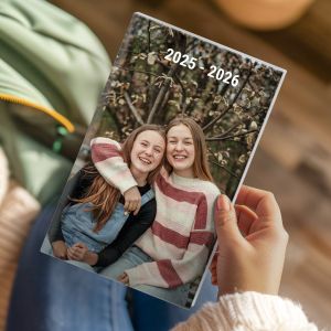 Agenda scolaire 2025/2026 personnalisé - Couverture rigide
