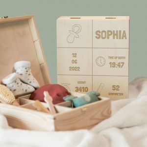 Boite à souvenirs personnalisée