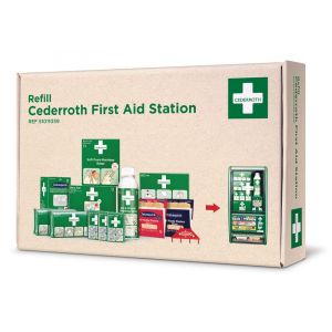 Recharge pour station 1ers secours Cederroth