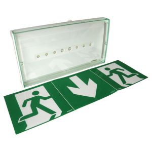 Bloc autonome d'&eacute;clairage de s&eacute;curit&eacute; &agrave; LED