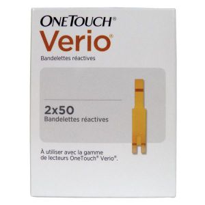 Bandelettes de glyc&eacute;mie pour lecteurs One Touch Verio&reg;