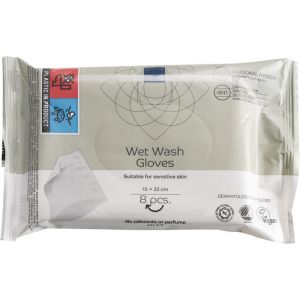 Gants de toilette jetables imprégnés sans parfum