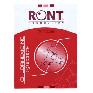 Serviettes de chlorhexidine