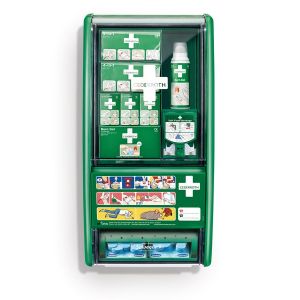 Station premiers secours et brûlures