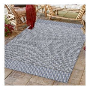 Tapis gris plat int&eacute;rieur et ext&eacute;rieur design Latina 160x230 Gris