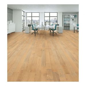 Parquet massif en chêne avec 4 chanfreins Skadi 9x10-120 Chêne Premium Bis huile incolore