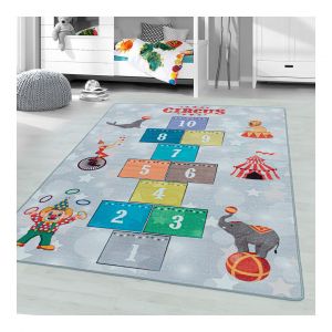 Tapis marelle pour fille et garçon Circus