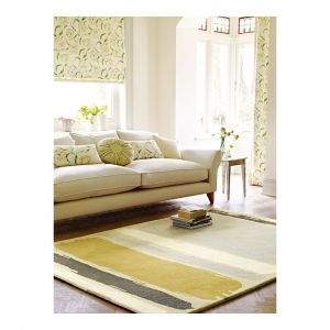 Tapis abstrait laine moderne tuft&eacute; main Abstract 250x350 Argent&eacute;