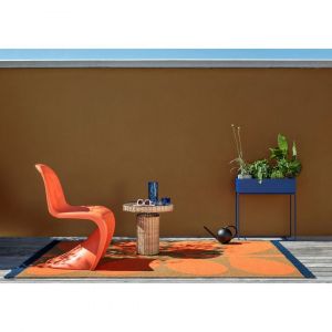 Tapis extérieur et intérieur Giant Sixties Stem 250x350 Rouge