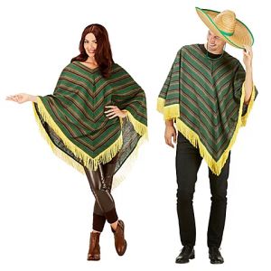 buttinette Poncho mexicain pour adultes