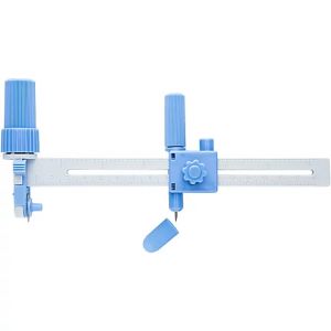 buttinette Compas cutter rotatif, pour cercles de de 3 cm - 33,6 cm Ø