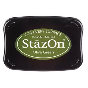 StazOn Encreur, vert olive