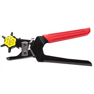 buttinette Pince emporte-pièce, 24 cm, 6 tailles de trous de 2-4,5 mm