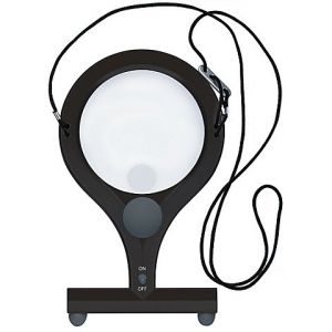 Loupe pour broderie avec lumière