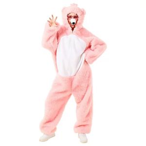 buttinette D&eacute;guisement d&rsquo;ours, unisexe, rose pastel