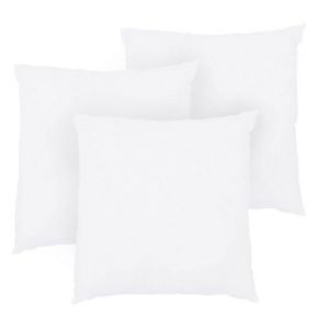 buttinette Coussins de garnissage, lot de 3, carré, dim. 40 x 40 cm