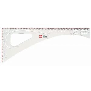 Prym Règle de tailleur, avec graduation en cm, dim. : 60,5 x 24,5 cm