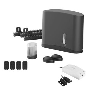 Motorisation connect&eacute;e Avidsen Senia 250 pour portail coulissant 4 m