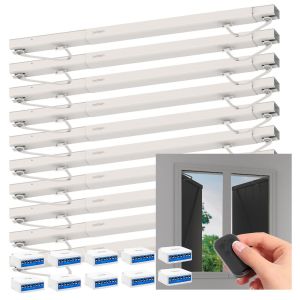 Lot de 10 motorisations connect&eacute;es pour volet battant Avidsen Home Open W