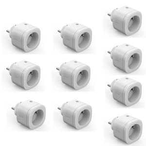 10 prises connect&eacute;es Home Plug