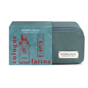 Roger & Gallet - Coffret No&euml;l - Jean Marie Farina - Eau De Cologne, 100ml + D&eacute;odorant Spray, 150ml - Trousses & Coffrets