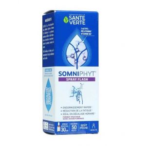 Sante Verte - Somniphyt - M&eacute;latonine - Spray Flash 30ml - Compl&eacute;ments Alimentaires
