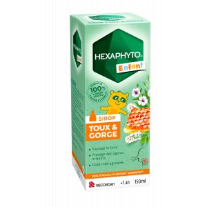 Bouchara-recordati - Hexaphyto - Sirop Toux Et Gorge- Enfants, 150ml - Trousse De Secours Enfant
