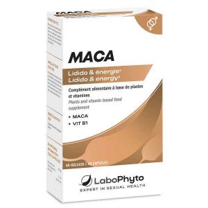 Labophyto - Maca - Libido & Energie, 60 G&eacute;lules - Compl&eacute;ments Alimentaires