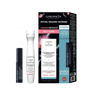 Garancia - Coffret - Larmes De Fantômes Contour Des Yeux Et Paupières 10ml + Talika Liposourcils Mascara Soin Des Sourcils Châtain 5ml Offert - Crème Anti-cernes