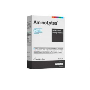 Nhco - Aminolytes - Hydratation - R&eacute;cup&eacute;ration, 14 Sticks &Agrave; Diluer Go&ucirc;t Neutre - Compl&eacute;ments Alimentaires