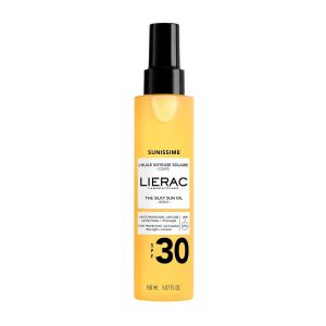 Lierac - Sunissime - L'Huile Soyeuse Solaire Spf30 - Corps - Tous Types De Peaux, 150ml - Cr&egrave;me Solaire Spf 30