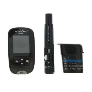 Roche Diagnostic - Accu Chek Guide - Lecteur De Glyc&eacute;mie Kit Complet, 1 Unit&eacute; - Piluliers, Accessoires & Produits Divers