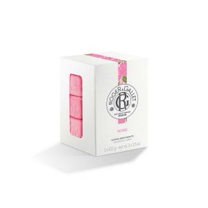 Roger & Gallet - Rose - Savons Bienfaisants - Mains Et Corps, 3x100g - Savons Solides