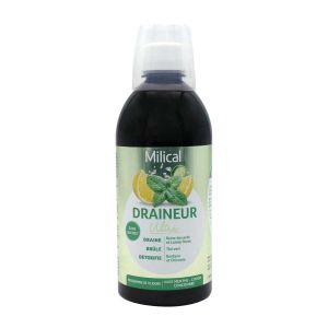 Draineur Ultra Milical - Go&ucirc;t Menthe Citron Concombre - 500ml