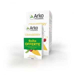 Arkopharma - Arkog&eacute;lules - Cranberry, 150 G&eacute;lules + 45 Offertes - Compl&eacute;ments Alimentaires