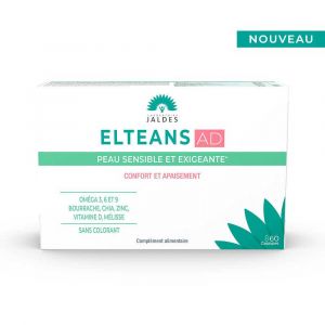 Jaldes - Elteans Ad Peaux Sensibles, 60 Capsules - Beaut&eacute;