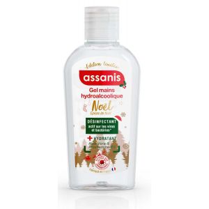 Assanis - Gel Antibact&eacute;rien Mains Edition No&euml;l, 80ml - Gels Hydroalcooliques