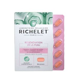 Richelet - Régénération De La Peau, 30 Capsules - Anti-âge