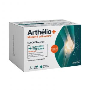 Immubio - Arth&eacute;lio + - Mobilit&eacute; Articulaire Au Collag&egrave;ne V&eacute;g&eacute;tarien, 60 G&eacute;lules - Compl&eacute;ments Alimentaires