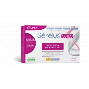 Serelys - S&eacute;r&eacute;lys Osteo, 30 G&eacute;lules V&eacute;g&eacute;tales - Tonus & Vitalit&eacute;