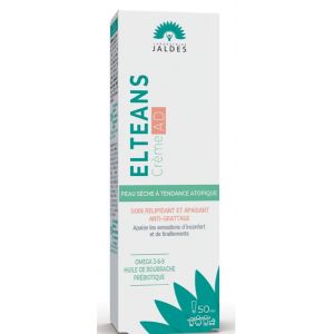 Jaldes - Elteans Ad - Soin Relipidant Et Apaisant Anti-grattage - Peaux S&egrave;ches &Agrave; Tendance Atopique, 50ml - Cr&egrave;me Peau Sensible