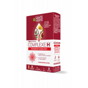 Sante Verte - Circulymphe – Complexe H, 16 Comprimés - Compléments Alimentaires