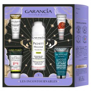 Garancia - Coffret - Les Incontournables - Pschitt Magique Visage 30ml + Mystérieux Repulpant Sérum 5ml + Diabolique Tomate Crème D'Eau 6ml + Crème Corps 3 En 1 15ml + Masque High-tech Liftant Hydratant Repulpant 10ml - Crème Hydratante