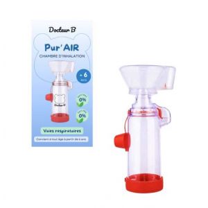 Docteur B - Pur'air Chambre D'Inhalation, 6 Ans Et Plus, 1 Unit&eacute; - Hygi&egrave;ne Orl